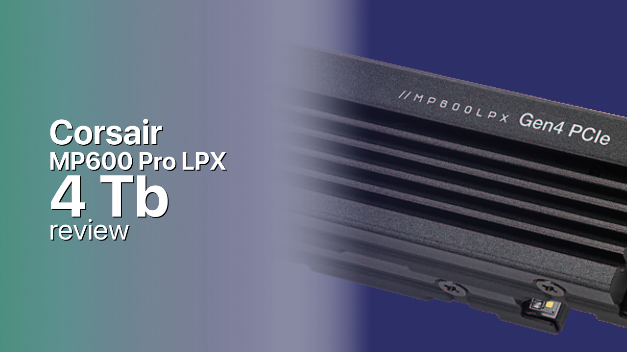 Corsair Mp600 Pro Lpx