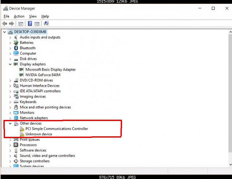 Nvidia Geforce 840M