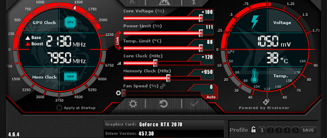 Overclocking With Msi Afterburner Msi Afterburner Overclocking With Msi Afterburner Msi Afterburner